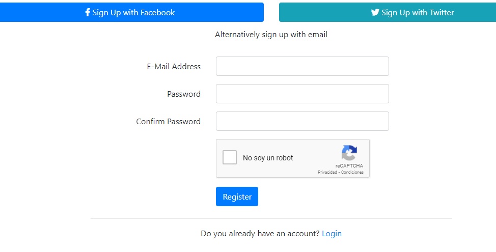 Â¿How I register?
